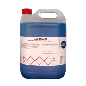 AXORBRILL D.X. Abrillantador para máquinas lavavajillas para aguas duras (5 Lts.)