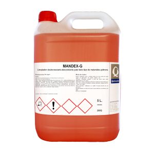 MANDEX-G Limpiador desincrustante-desoxidante concentrado para materiales pétreos