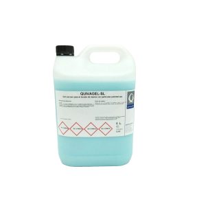QUIVAGEL-SL Gel viscoso para el lavado de manos con partículas poliméricas
