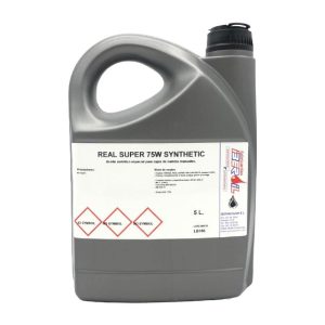 IBEROIL REAL SUPER SYNTHETIC SAE 75W Aceite lubricante sintético especial para cajas de cambio y diferenciales, con marcado carácter E.P